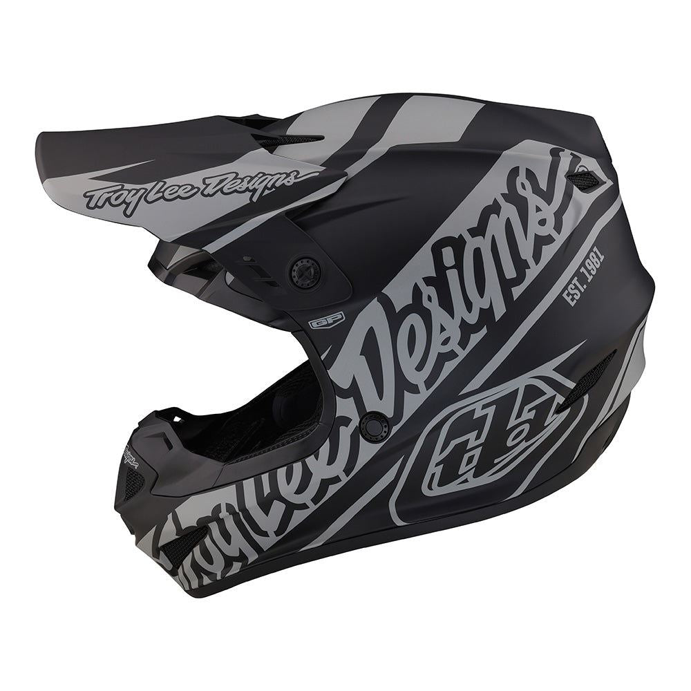 Troy Lee Designs 2024 GP Helmet Slice Black Grey